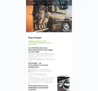Kleine Seitenvorschau von dog-camper.de