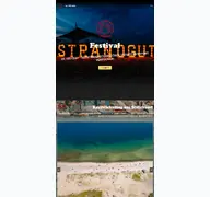 Kleine Seitenvorschau von strandgut-festival.de