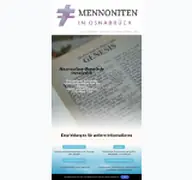 Kleine Seitenvorschau von mennoniten-osnabrueck.de