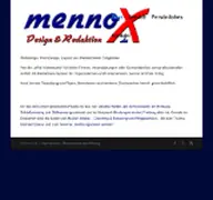 Kleine Seitenvorschau von mennox.de