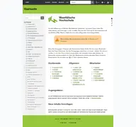 Kleine Seitenvorschau von wiki.w-hs.de
