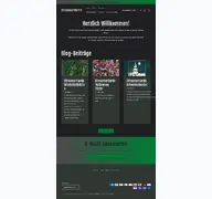 Kleine Seitenvorschau von streamermerch.de