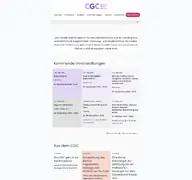Kleine Seitenvorschau von cgc.uni-frankfurt.de
