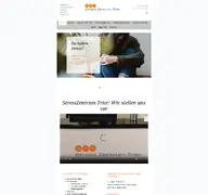 Kleine Seitenvorschau von stresszentrum-trier.de