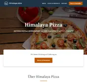 Kleine Seitenvorschau von pizza-himalaya.de