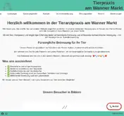 Kleine Seitenvorschau von vet-wannermarkt.de