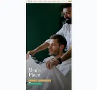 Kleine Seitenvorschau von mensplace-barbier.de