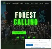 Kleine Seitenvorschau von forest-calling.de