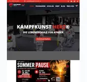 Kleine Seitenvorschau von kampfkunst-herz.de