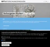 Kleine Seitenvorschau von forschungsmagazin.rptu.de
