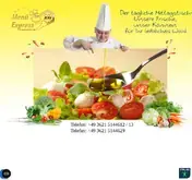 Kleine Seitenvorschau von menue-express-gth.de