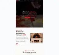 Kleine Seitenvorschau von pizzeria-algusto.de