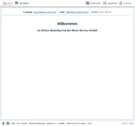 Kleine Seitenvorschau von menue-service-wsf.de