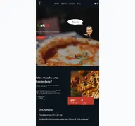 Kleine Seitenvorschau von pizzeria-francis.de