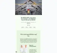 Kleine Seitenvorschau von meoclinic.de