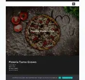 Kleine Seitenvorschau von pizzeria-tiamo-greven.de
