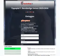 Kleine Seitenvorschau von tippspiel.playzo.de