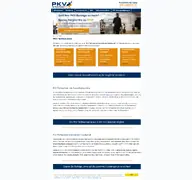 Kleine Seitenvorschau von pkv-tarifwechsel-50plus.de