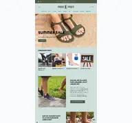 Kleine Seitenvorschau von free-feet.at