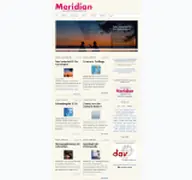 Kleine Seitenvorschau von meridian-magazin.de