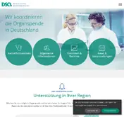 Kleine Seitenvorschau von dso.de