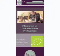 Kleine Seitenvorschau von pfefferminzje.de