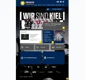 Kleine Seitenvorschau von merkur-ostseehalle.de