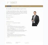 Kleine Seitenvorschau von vogtlaw.ch