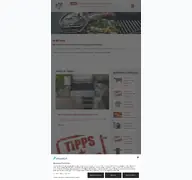 Kleine Seitenvorschau von meingrilltest.de