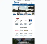 Kleine Seitenvorschau von cmw-angeln.de