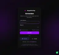 Kleine Seitenvorschau von dash.magichosting.de