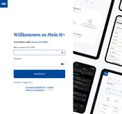 Kleine Seitenvorschau von dashboard.meinhplus.de