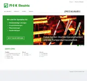 Kleine Seitenvorschau von mek-electric.de