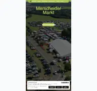 Kleine Seitenvorschau von merscheider-markt.de