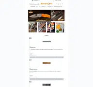 Kleine Seitenvorschau von messerworld.de
