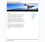 Kleine Seitenvorschau von metakognitivetherapie.de