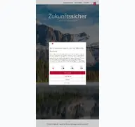 Kleine Seitenvorschau von magazin-zukunftssicher.de