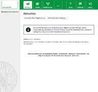 Kleine Seitenvorschau von uni2work.math.lmu.de