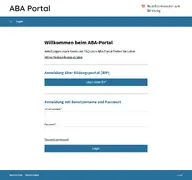 Kleine Seitenvorschau von aba.bildung.gv.at