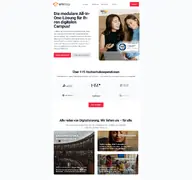 Kleine Seitenvorschau von uninow.de