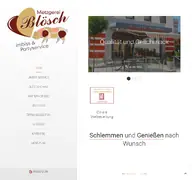 Kleine Seitenvorschau von metzgerei-bloesch.de