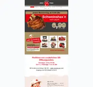 Kleine Seitenvorschau von metzgerei-frisch.de