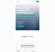 Kleine Seitenvorschau von dbo-klima.de