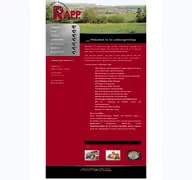 Kleine Seitenvorschau von metzgerei-rapp.de