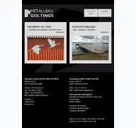 Kleine Seitenvorschau von metallbau-goltings.de