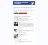 Kleine Seitenvorschau von krummessersv.de