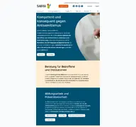 Kleine Seitenvorschau von sabra-jgd.de