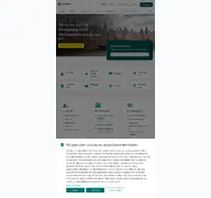 Kleine Seitenvorschau von abnamro.nl