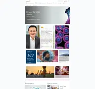 Kleine Seitenvorschau von astrazeneca.com