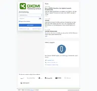 Kleine Seitenvorschau von oxomi.com